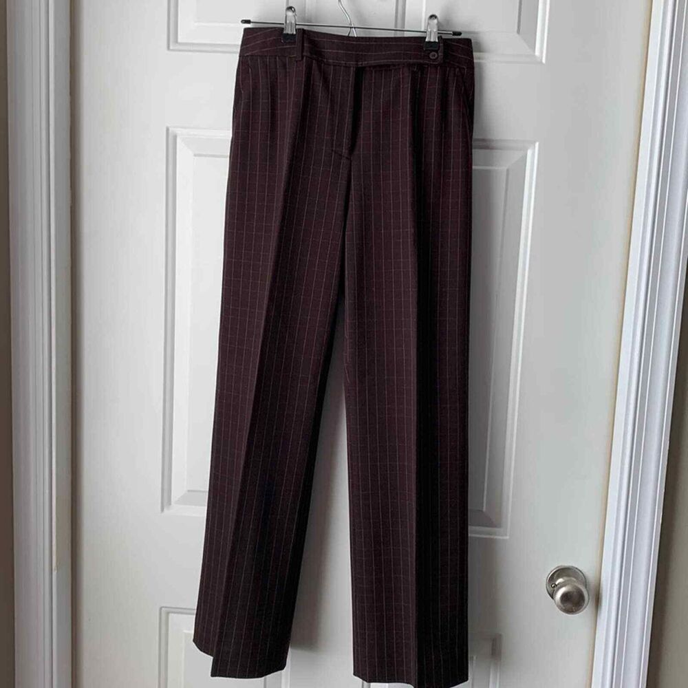 Grace Dane Lewis Brown Dress Pants Size 4